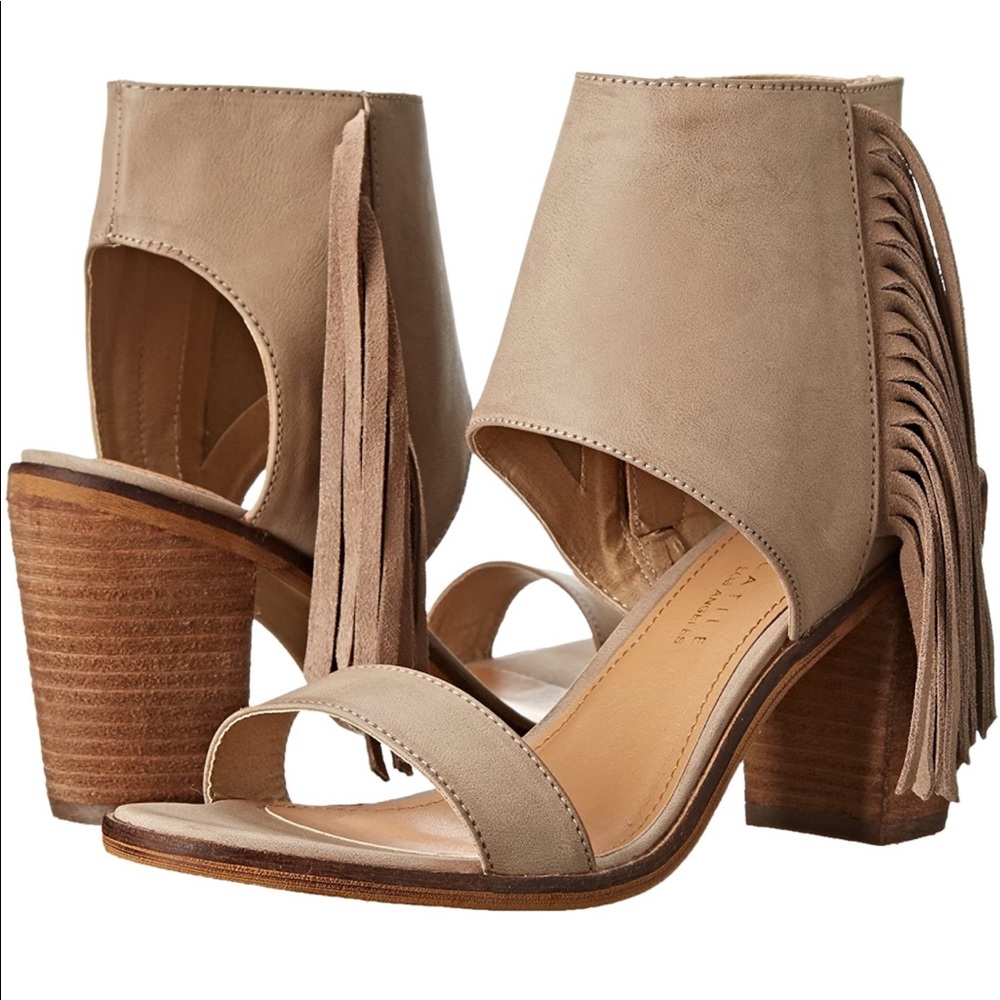 Fringe Dress Sandals